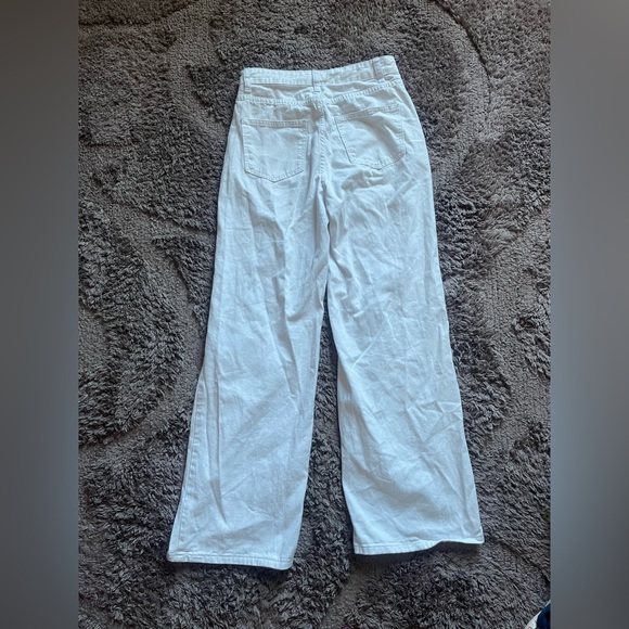 SHEIN White Baggy Jeans with Pockets - Women’s Size Small | US 4 - Picture 6 of 9